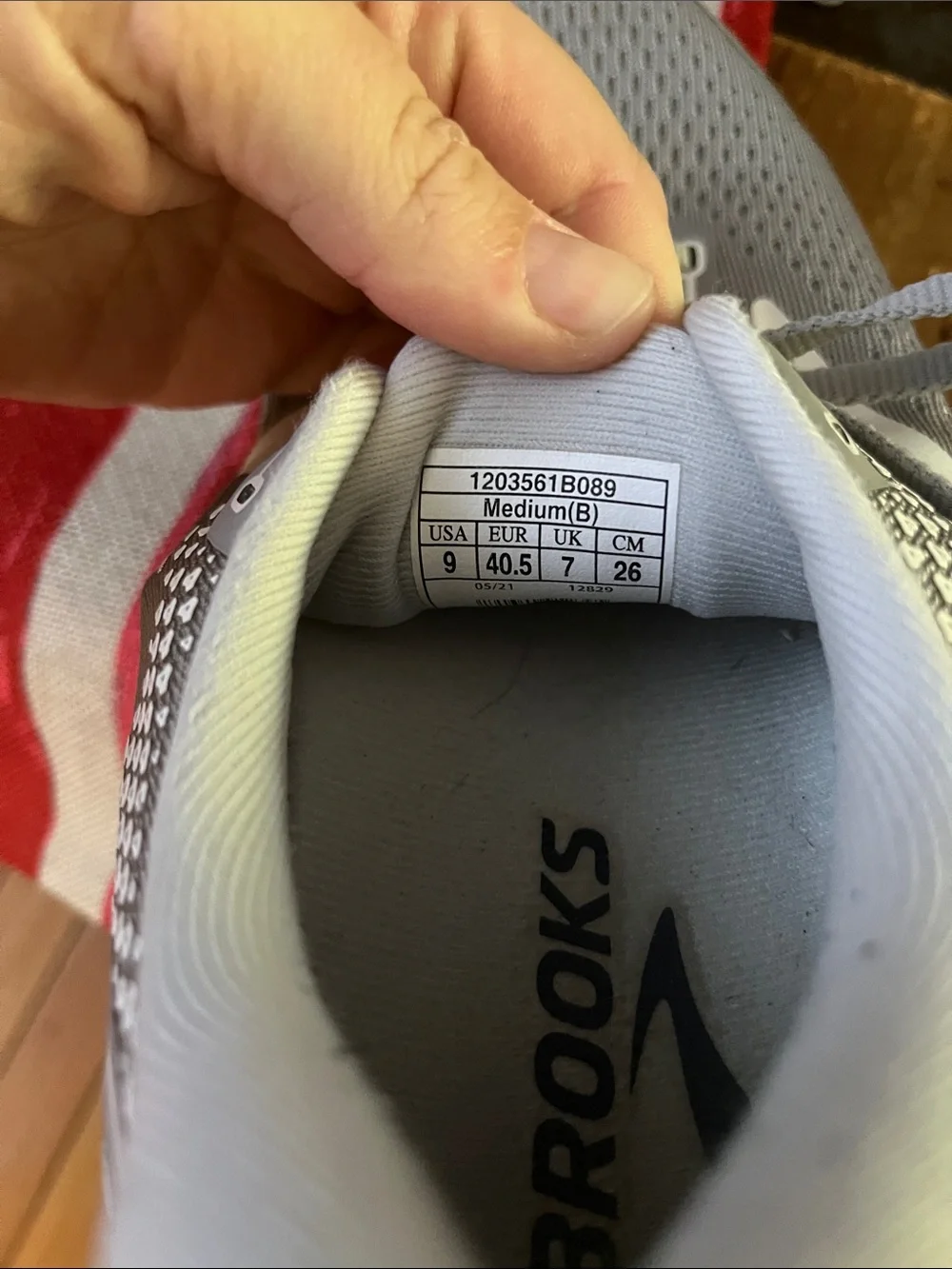 Brooks GHOST 14 Light Gray Women's Running Sneakers